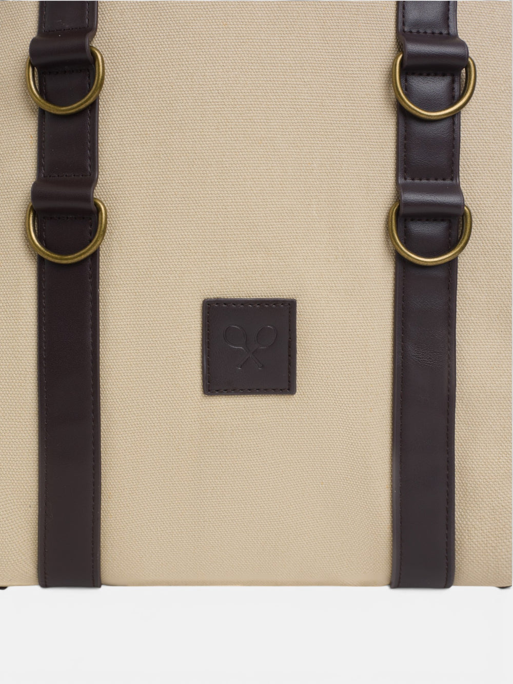 Sac à dos beige ajustable
