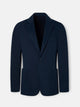 Veste blazer droite bleu marine casual