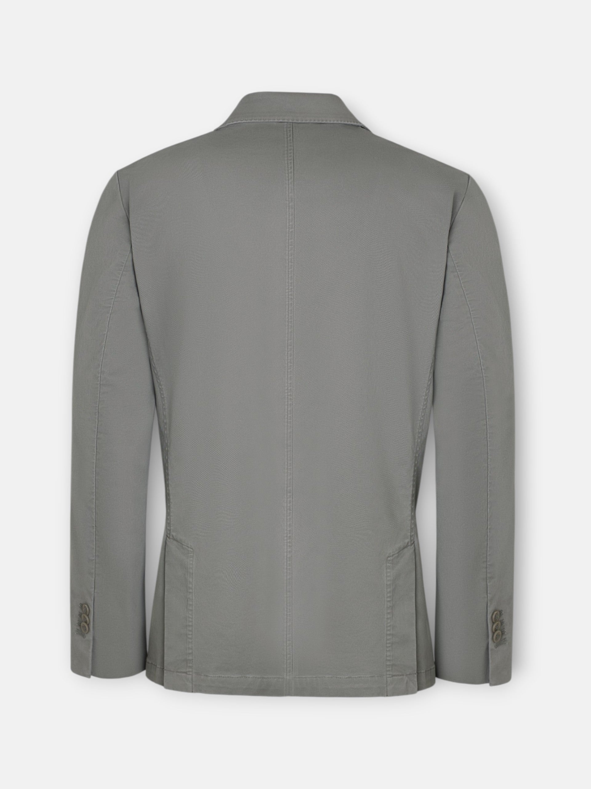 Straight casual khaki blazer