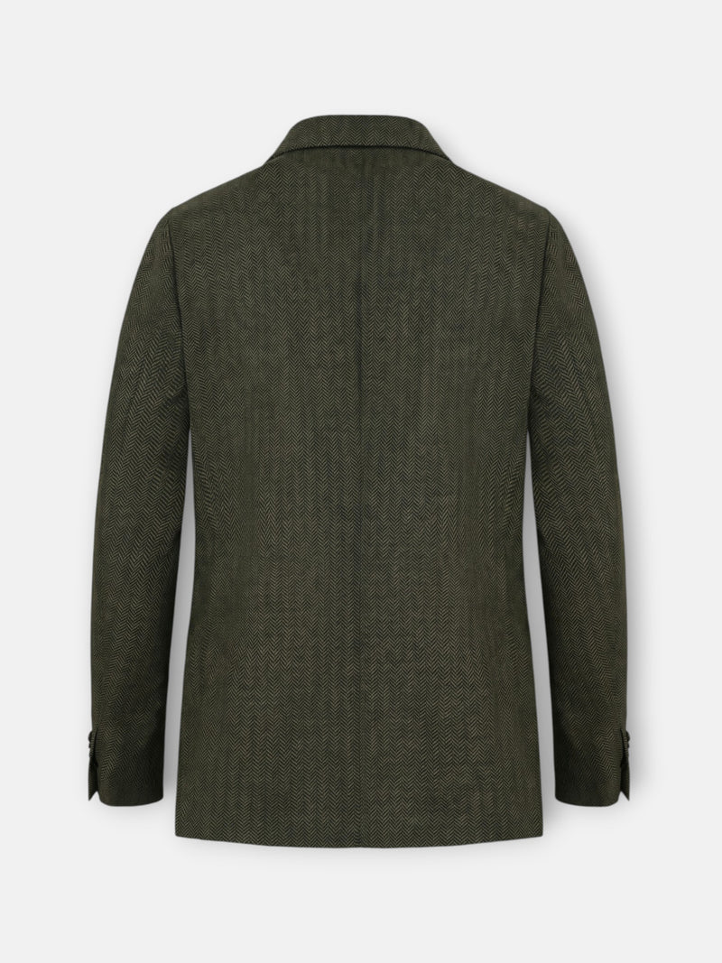 Blazer espinha verde