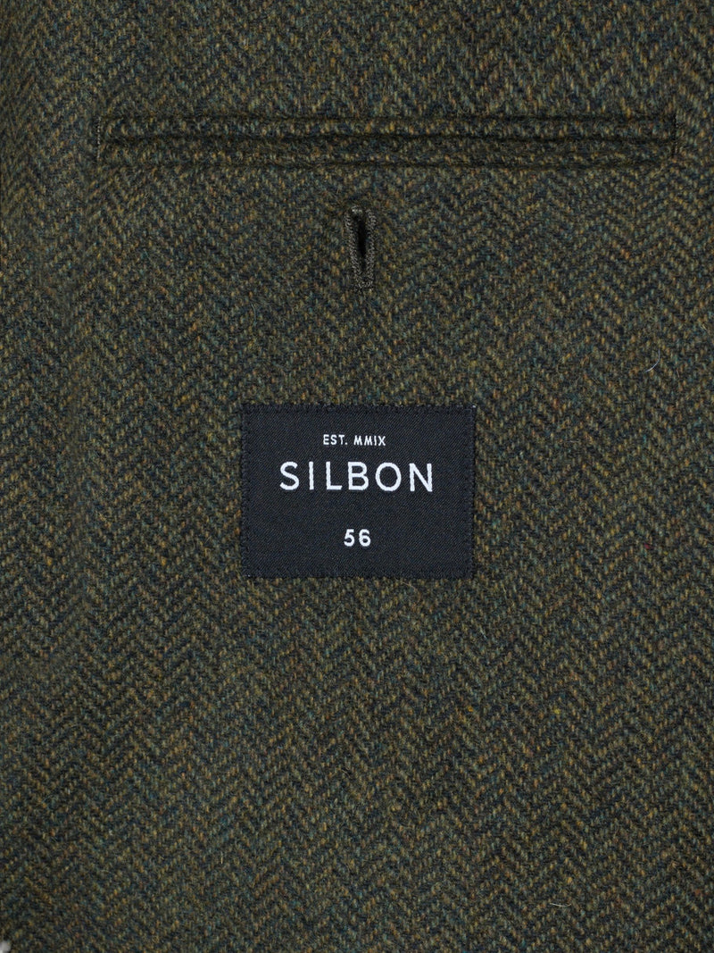 Blazer espinha verde