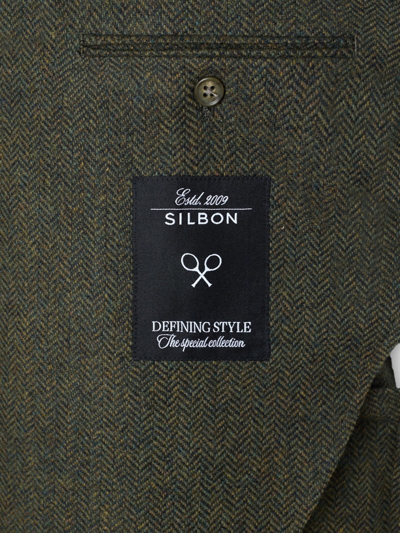 Blazer espinha verde