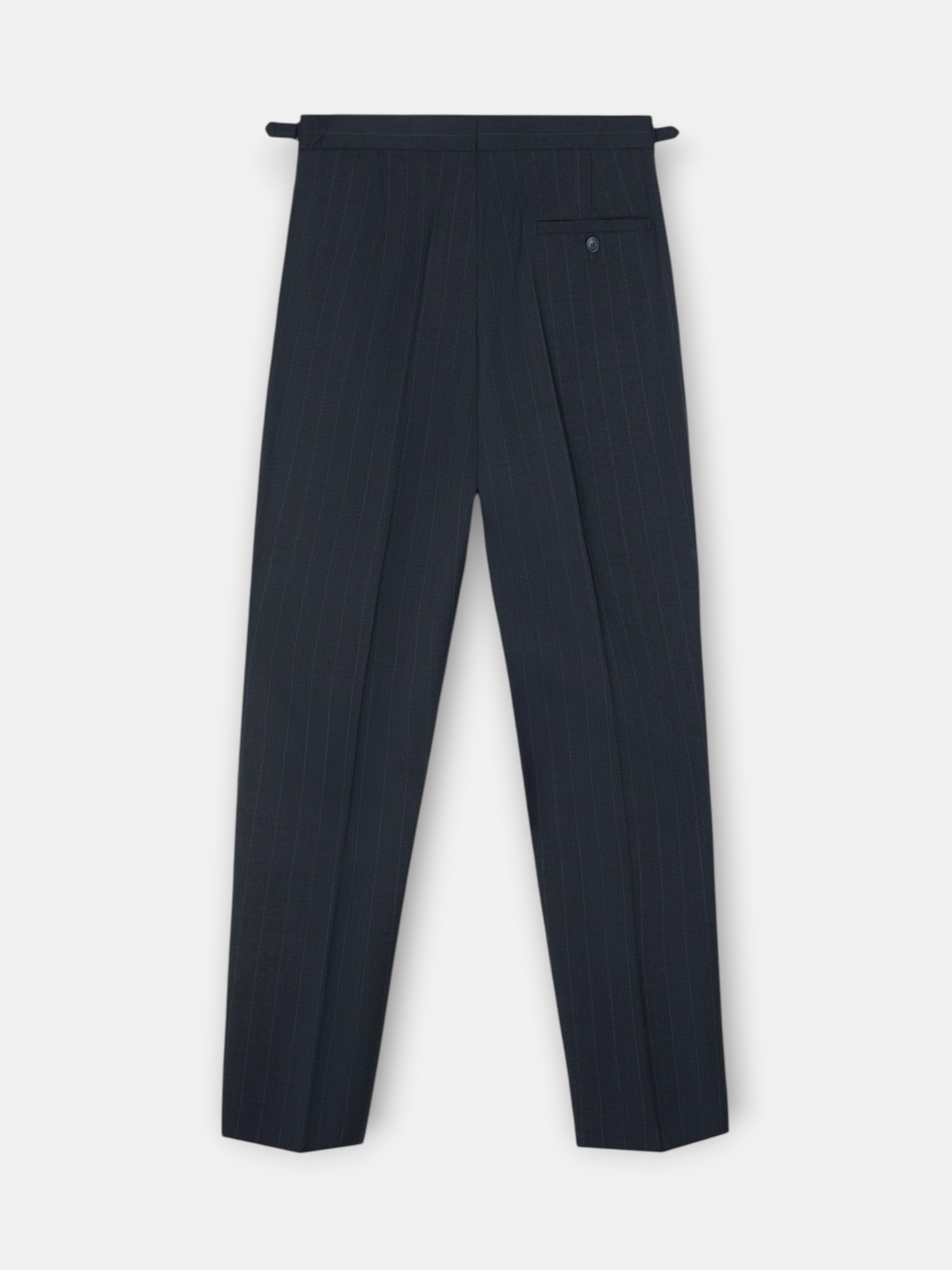 Pantalon traje raya diplomatica gris