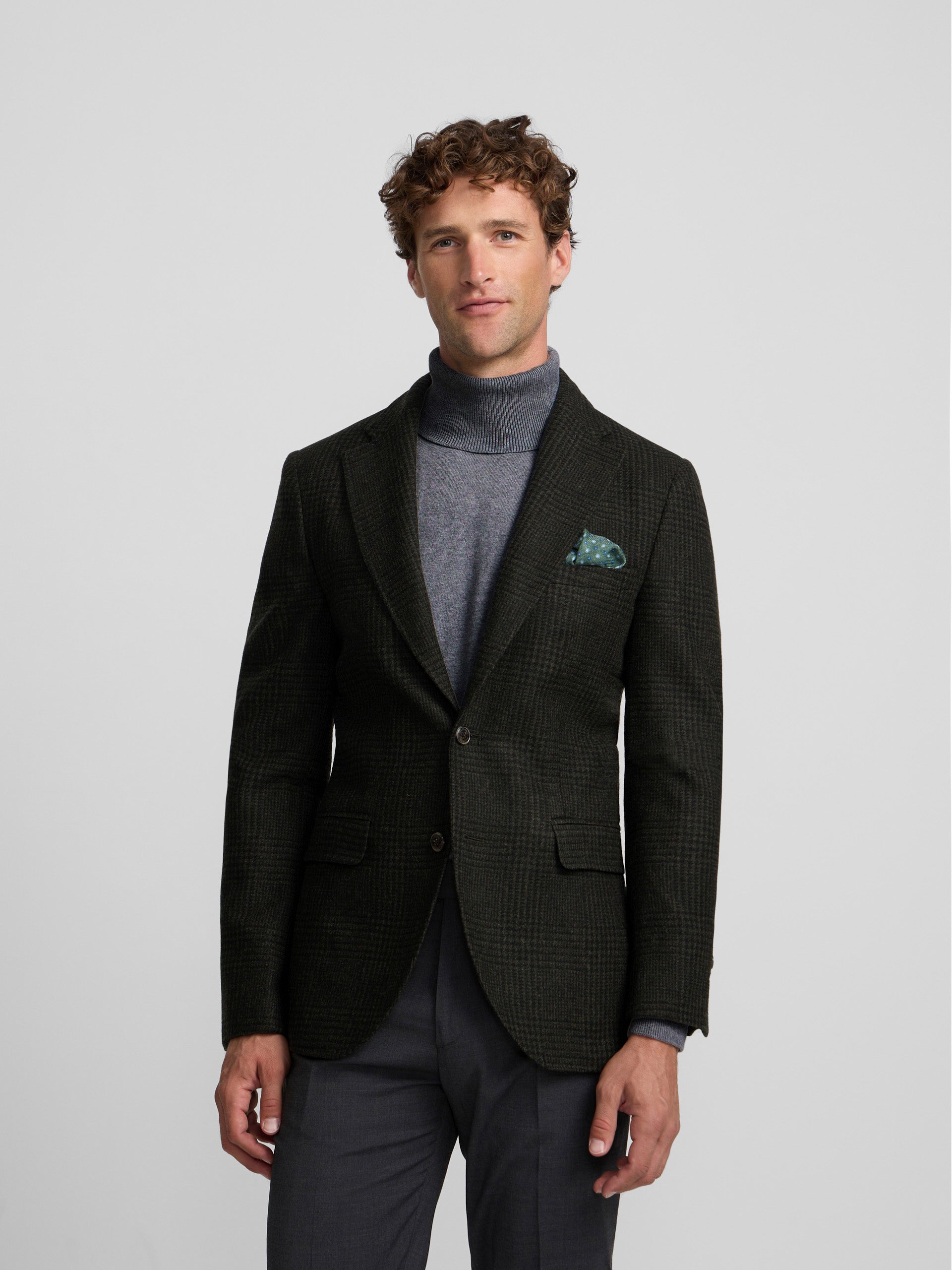 Veste prince de Galles verte