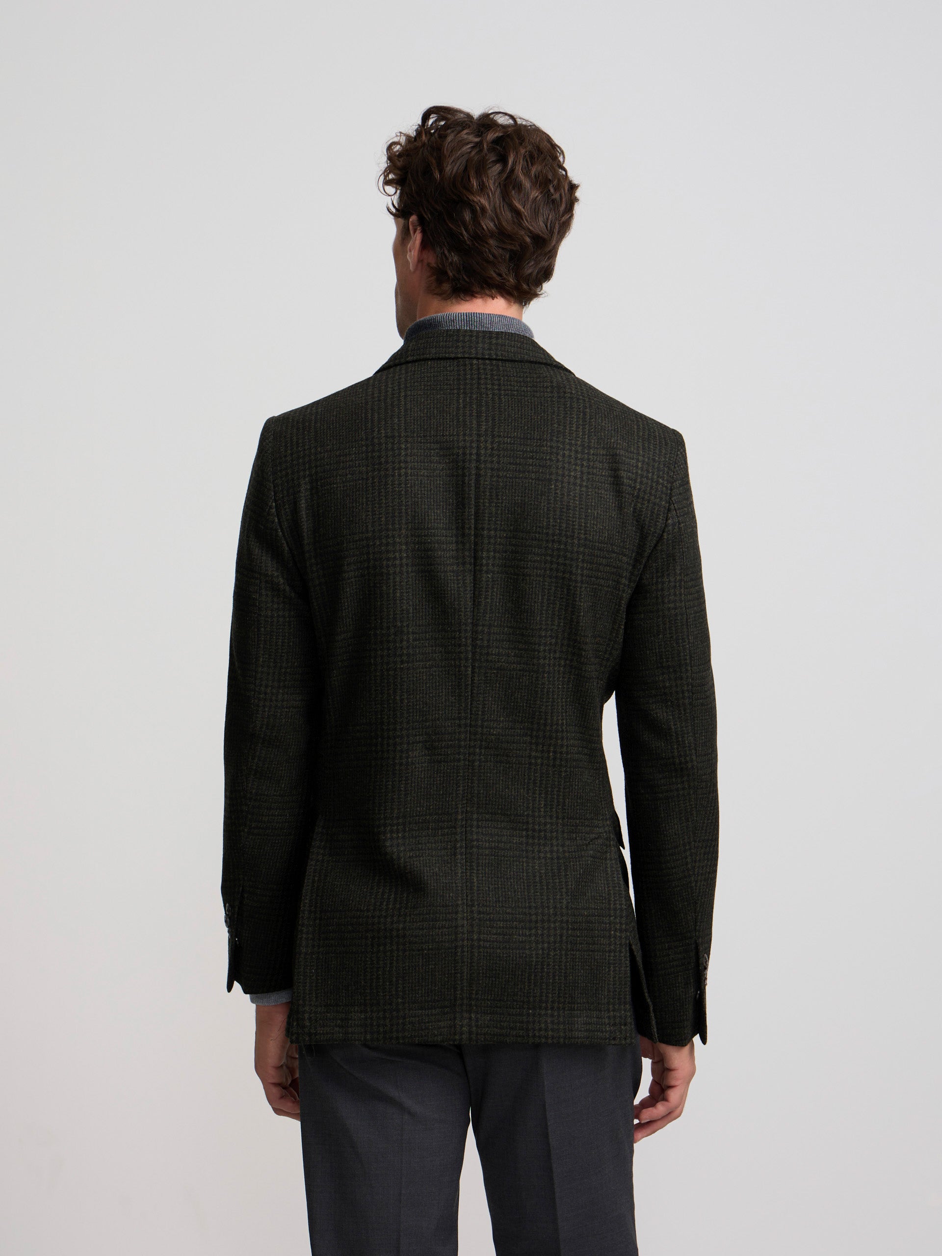 Veste prince de Galles verte