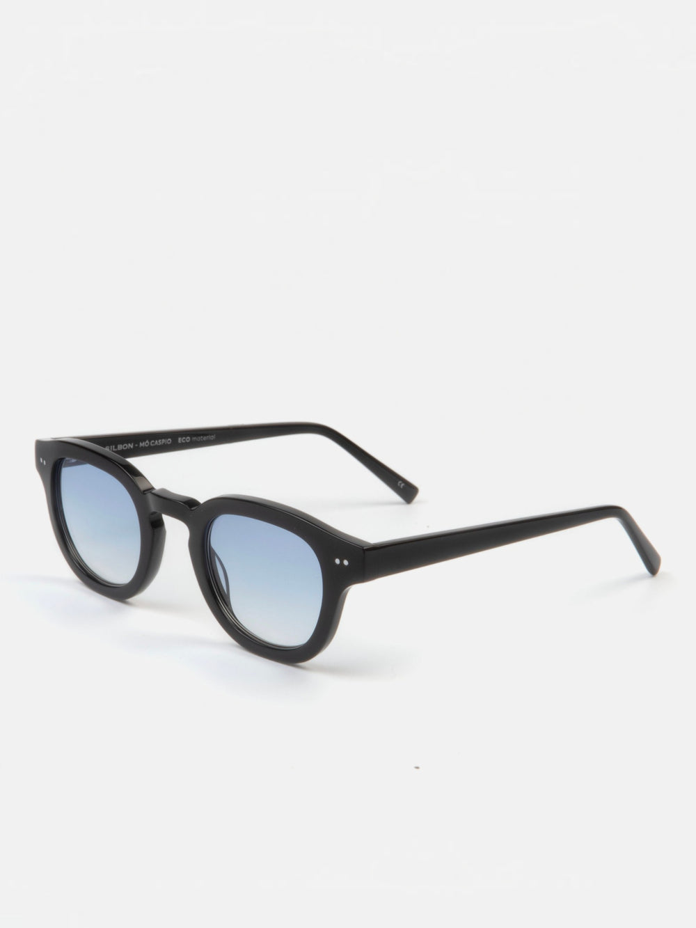MoxSILBON Caspio Black Sunglasses