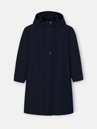 Parka tailoring woman azul marino