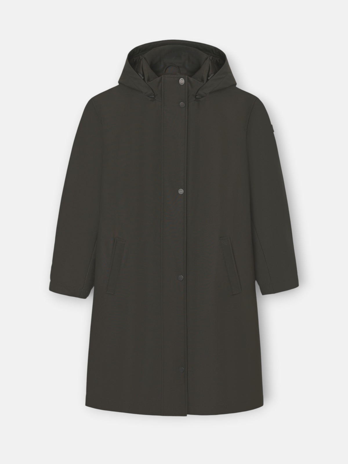 Parka tailoring woman verde