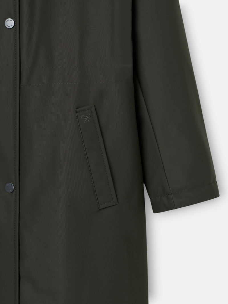 Parka tailoring woman verde