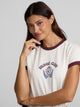 Camiseta woman silbon club crudo
