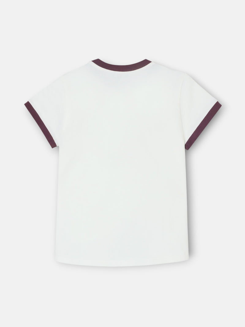 Camiseta woman silbon club crudo