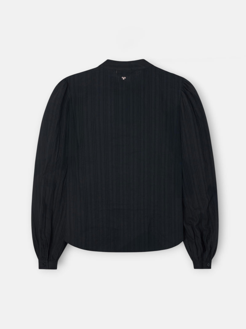 Blusa romântica preta