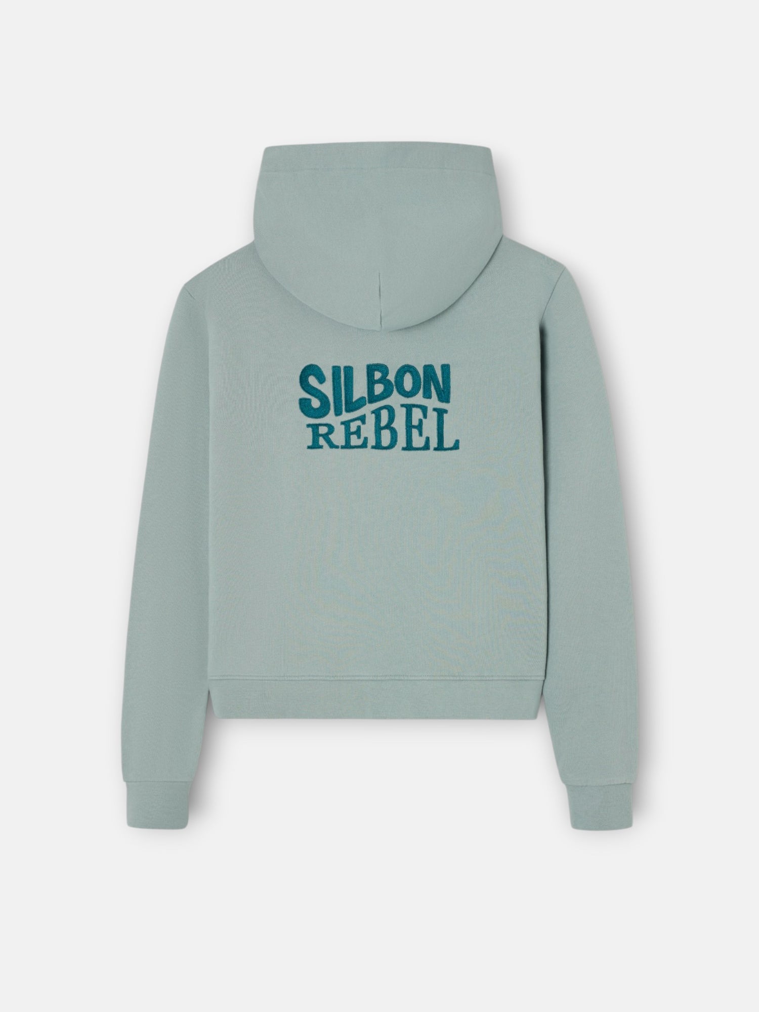 Sudadera woman capucha silbon rebel verde