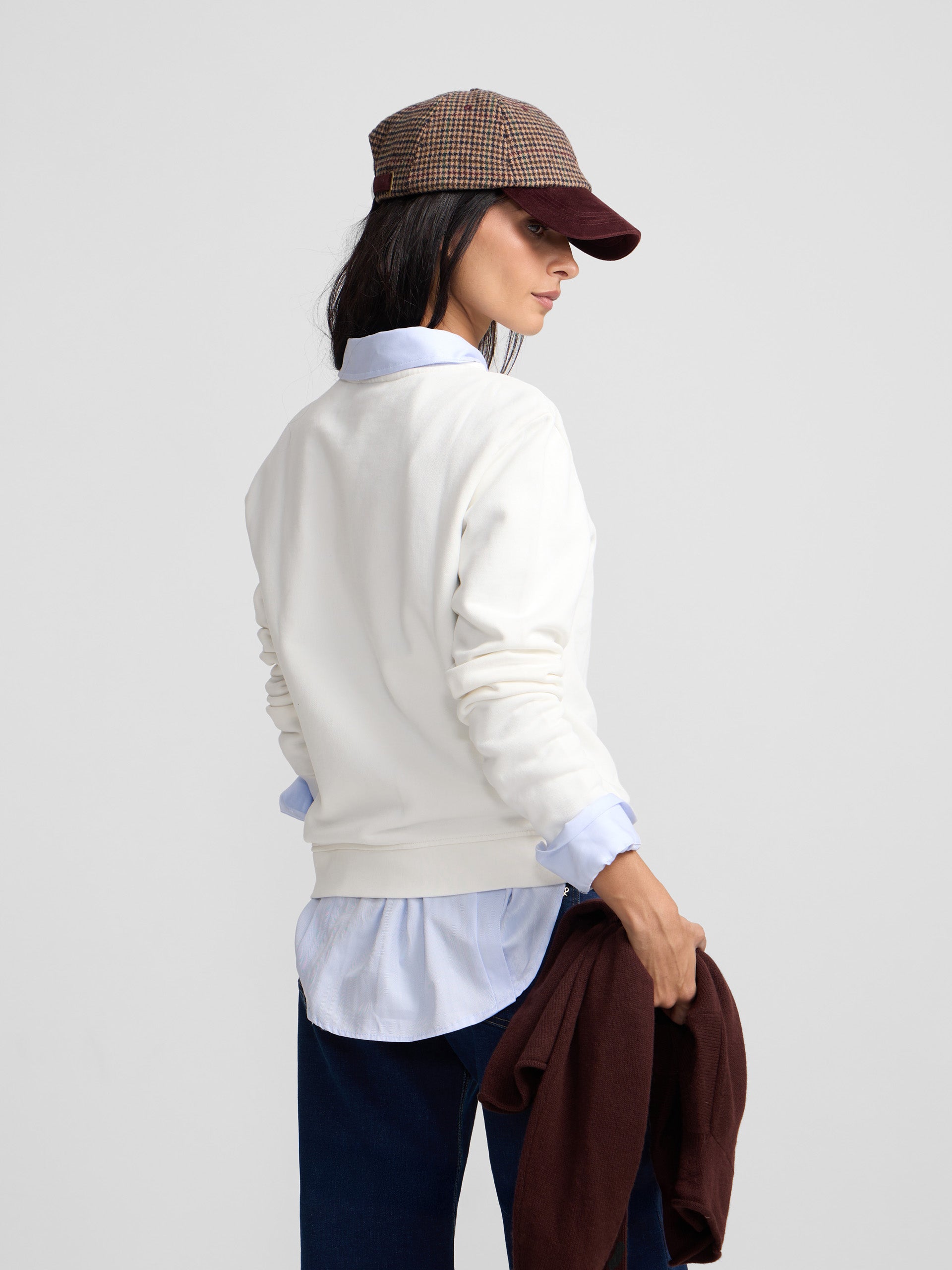 Sweatshirt mulher silbon classic cru