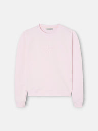 Sweatshirt mulher silbon clássica rosa