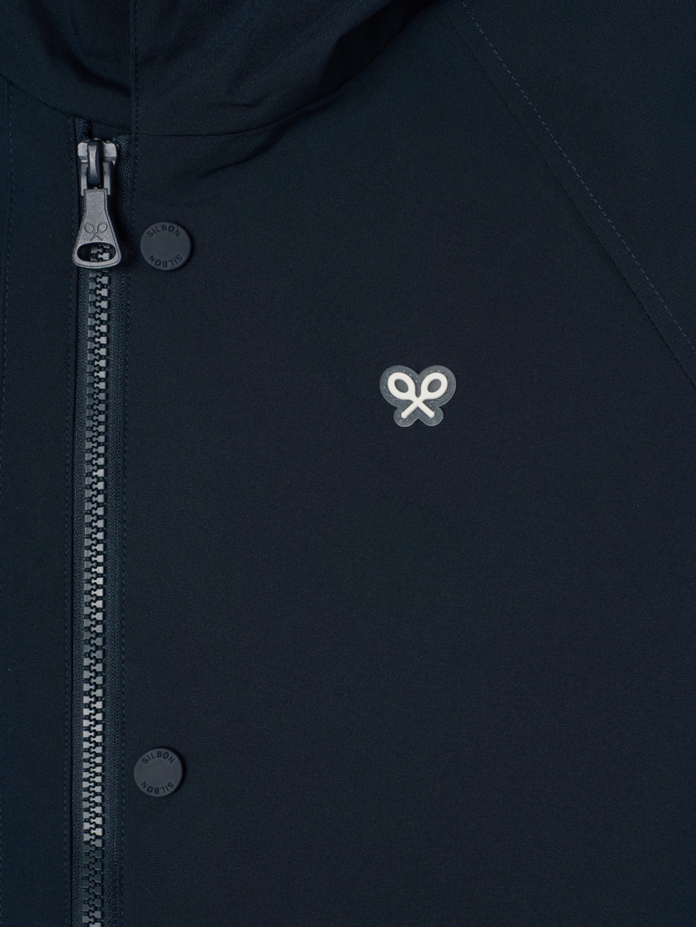 Navy blue kids windbreaker