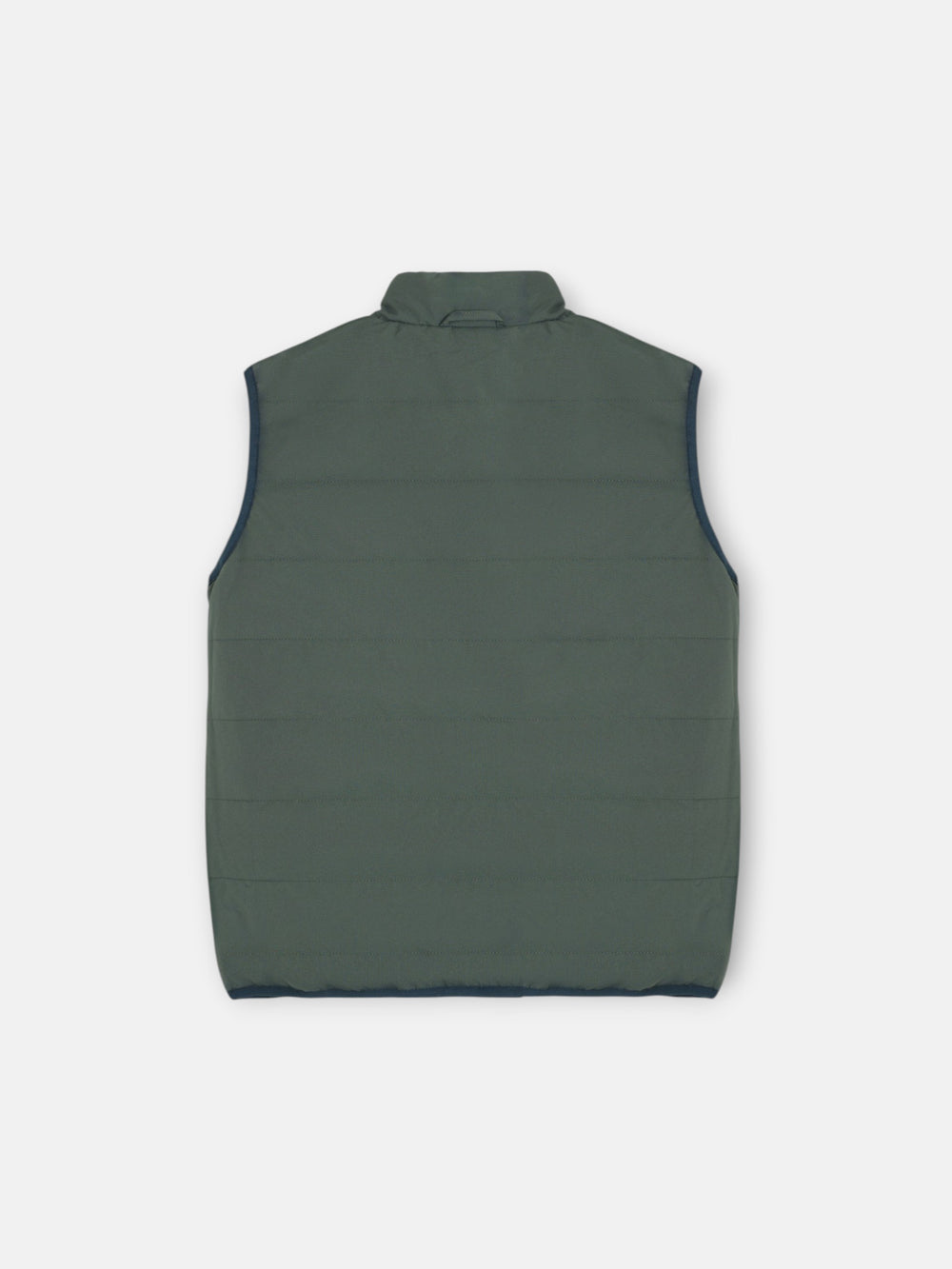 Chaleco kids reversible bolsillos verde marino