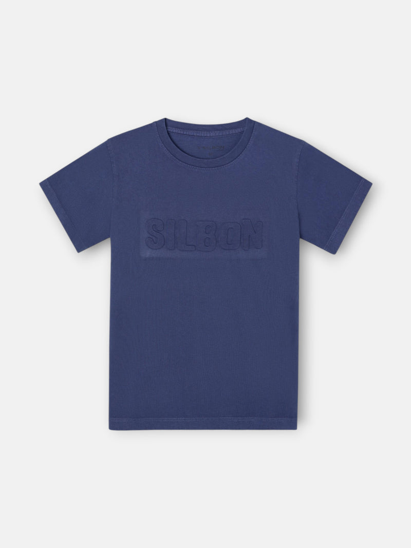 Camisola kids garment dye índigo