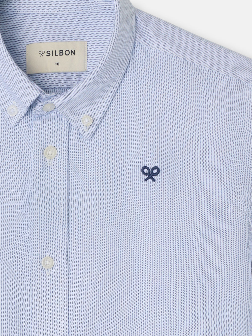 Camisa sport kids oxford mil rayas navy