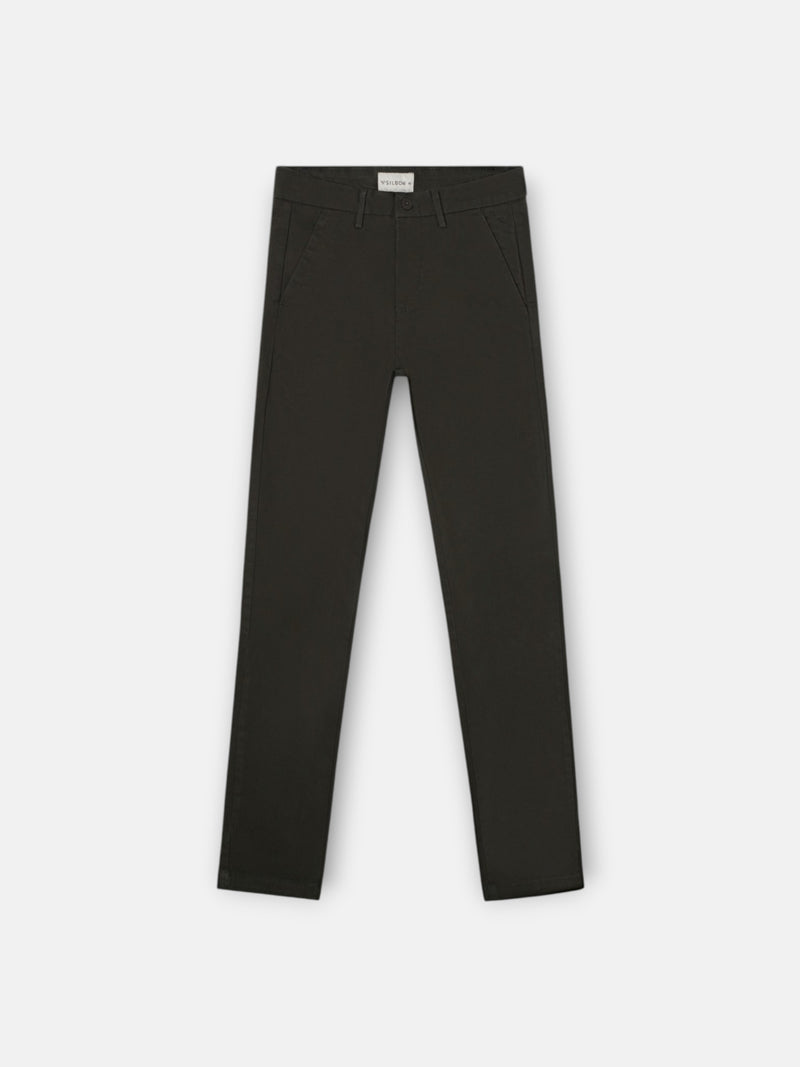 Pantalon de sport chino vert pour enfants