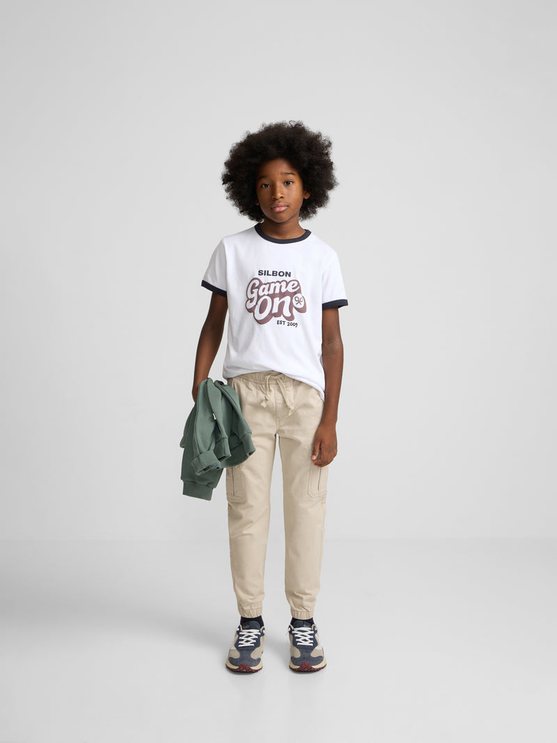 Kids stone jogger sport pants