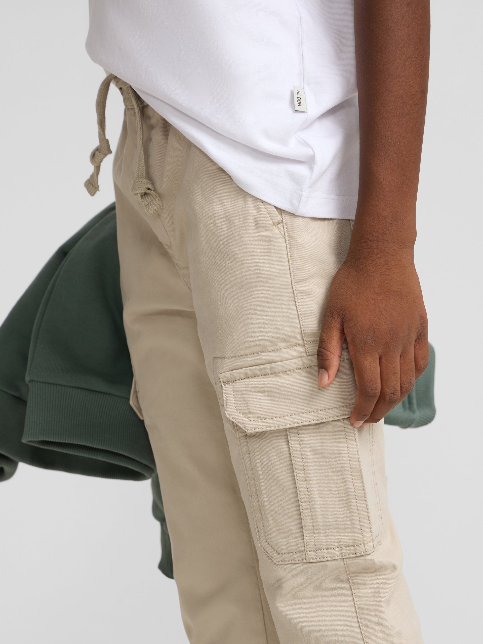 Pantalon sport kids jogger piedra