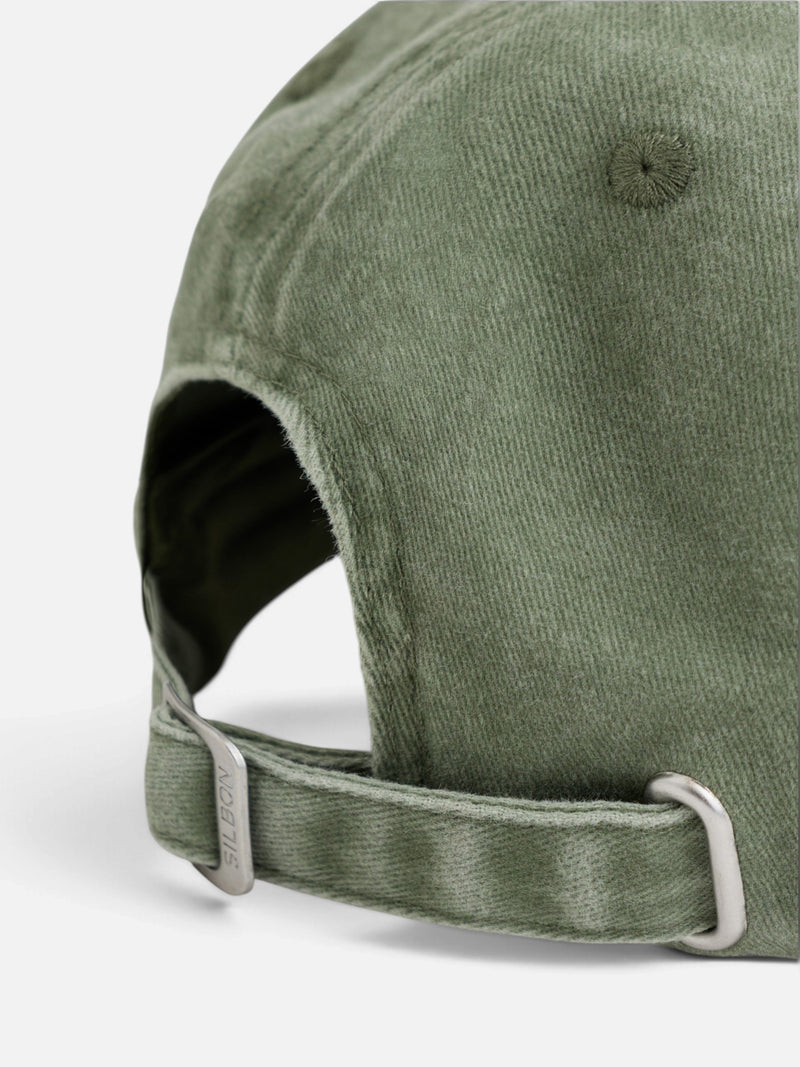 Casquette enfant usée raquette verte