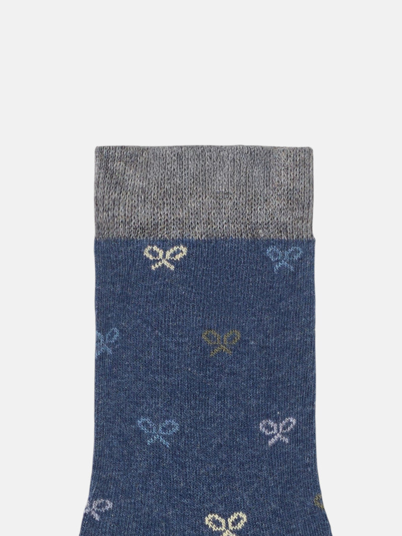 Chaussettes enfants multiraquettes marine