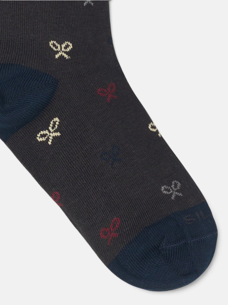 Chaussettes enfants multiraquettes marron