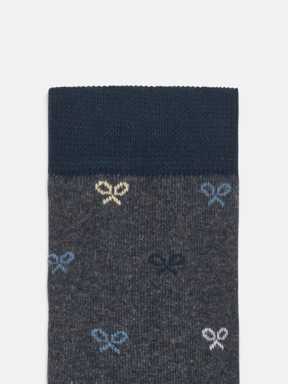 Kids grey multi-racket socks
