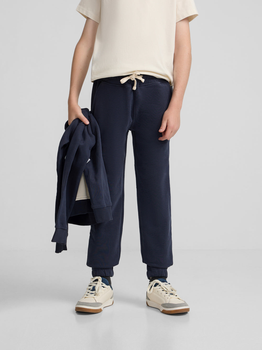 Kids navy sports pants