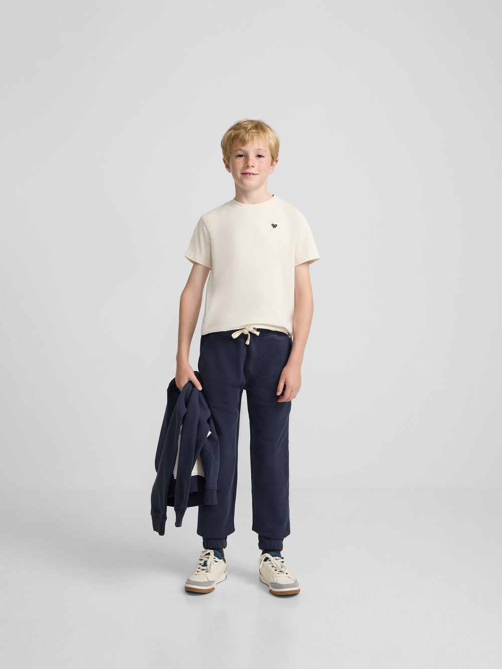 Kids navy sports pants