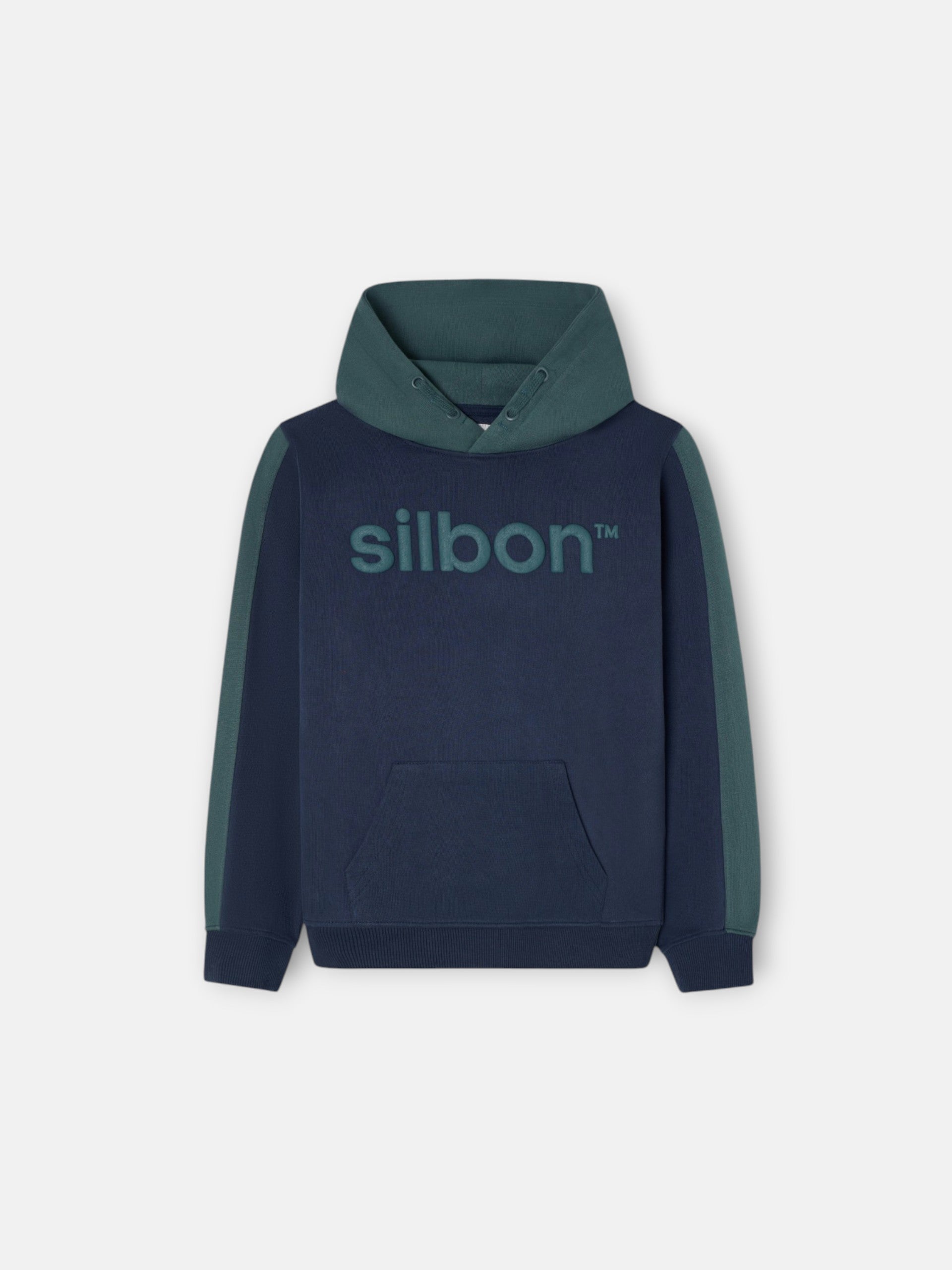 Kids' green sports hoodie