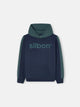 Kids' green sports hoodie