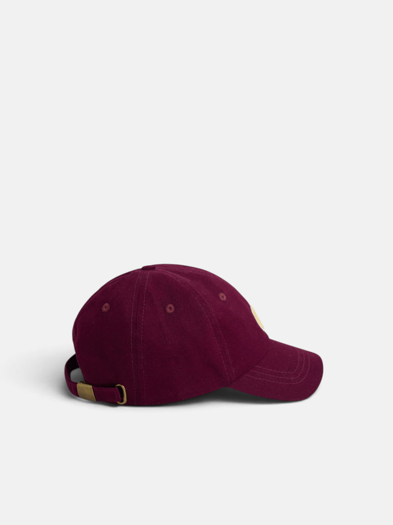 Casquette fille Silbon bordeaux