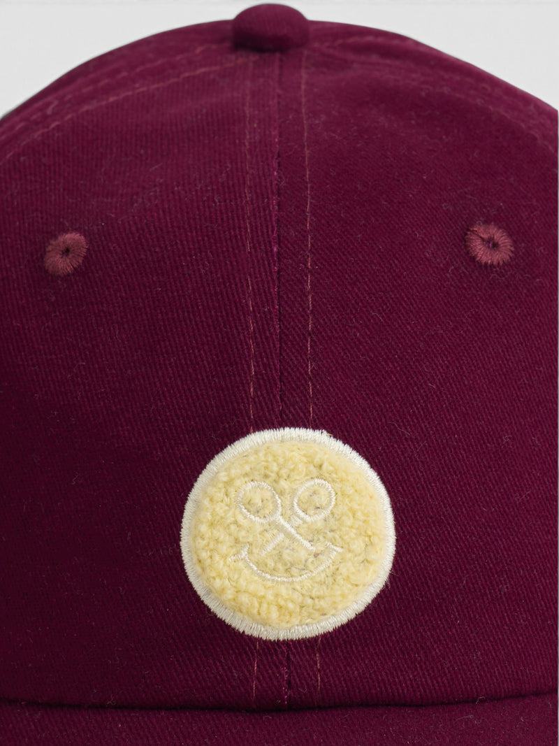 Casquette fille Silbon bordeaux