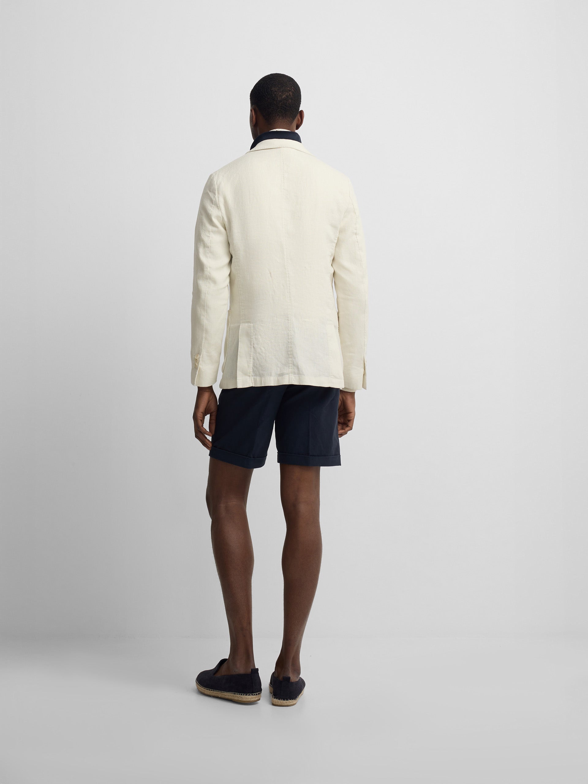 White comfort blazer