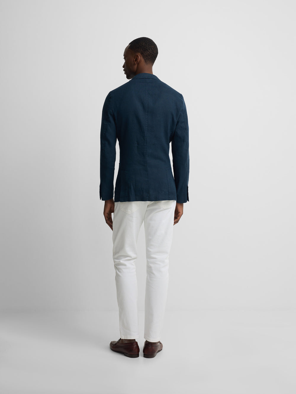 Navy comfort blazer