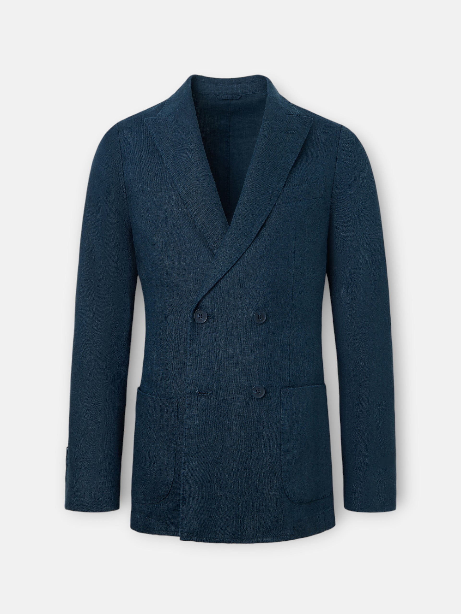 Americana cruzada comfort azul navy