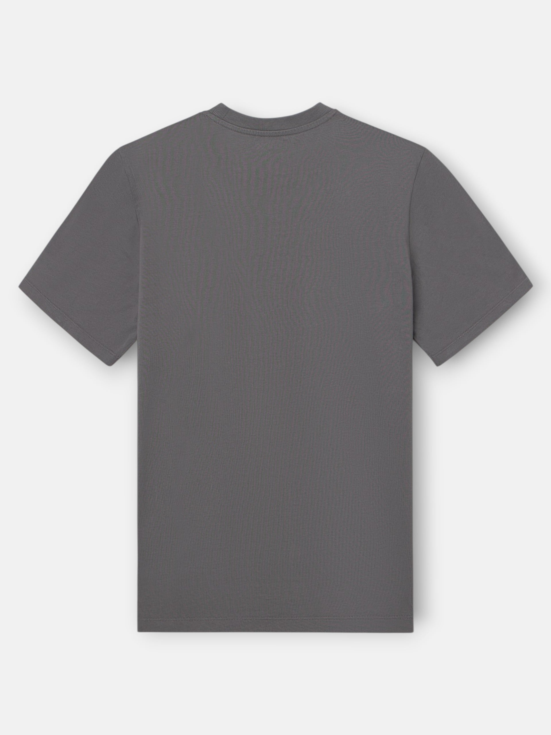 Classic t-shirt with mini logo pocket in grey