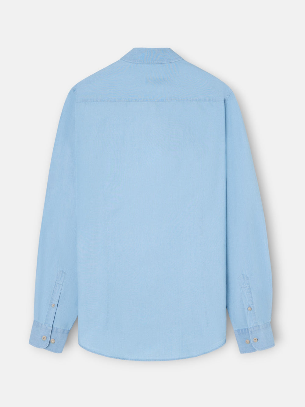 Camisa sport denim azul claro