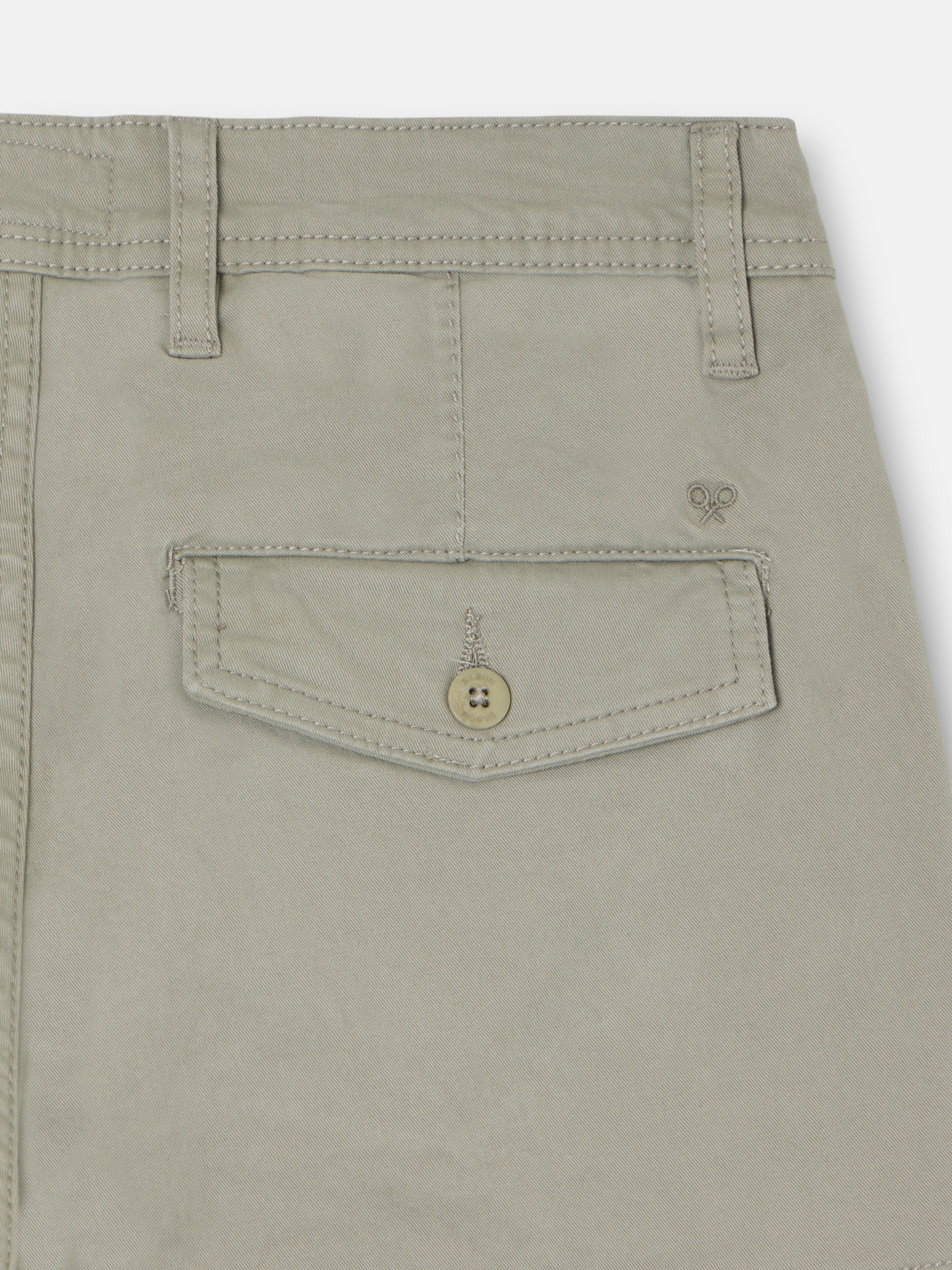 Pantalon sport cargo verde medio