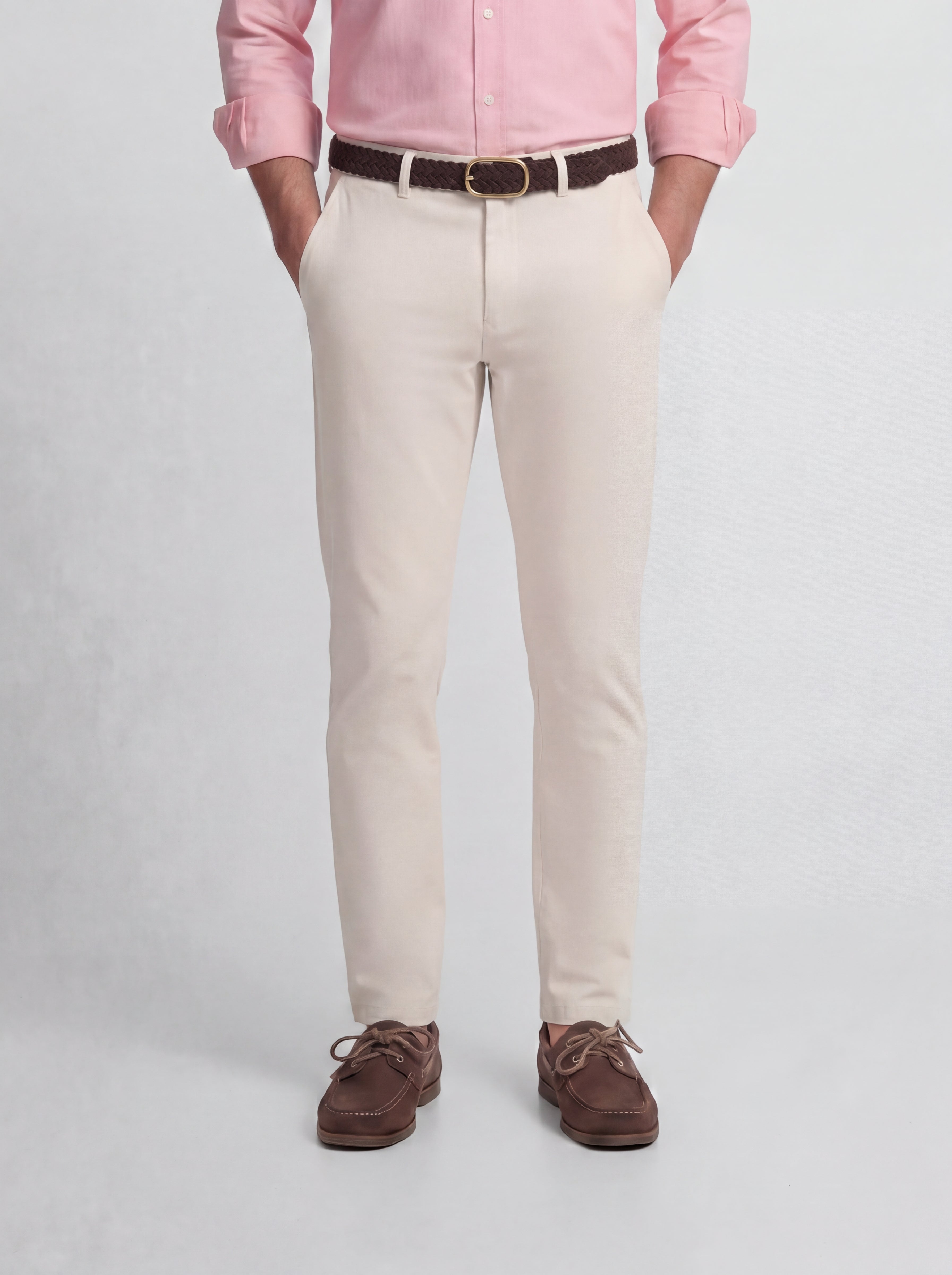 Pantalon sport chino piedra