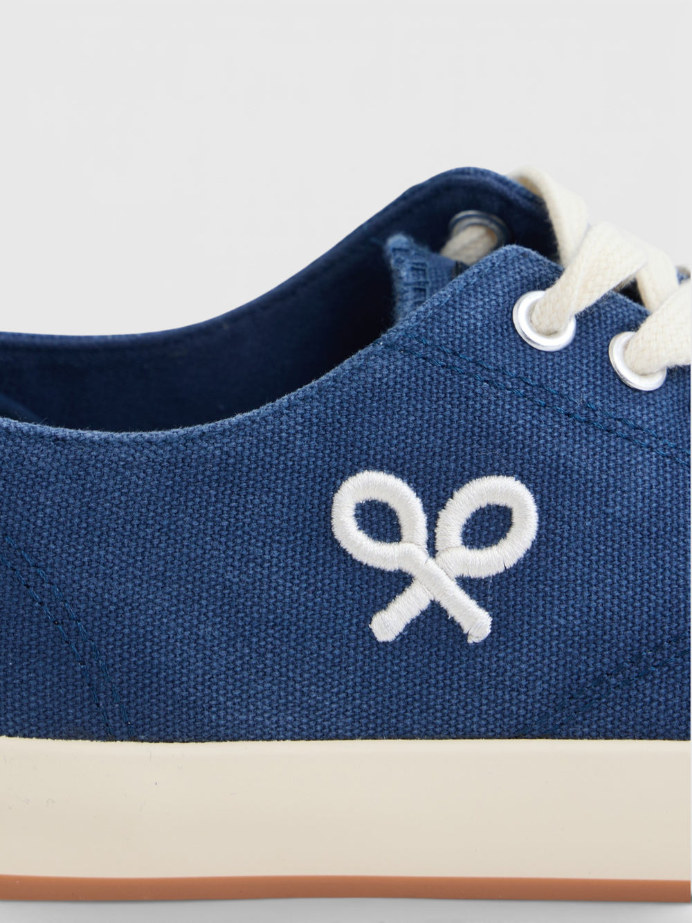 Zapatilla clasica lona azul marino