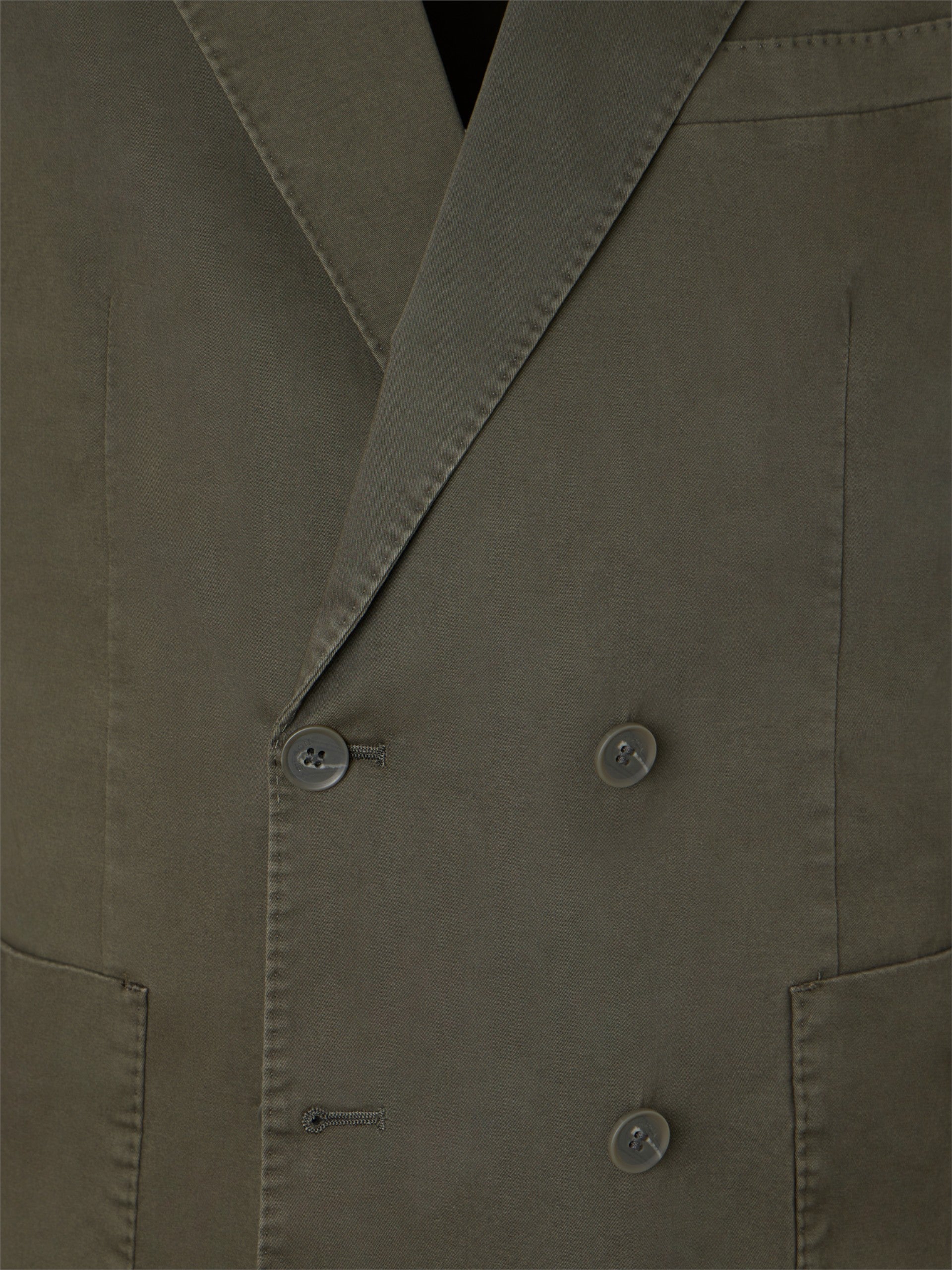 Blazer cruzado casual verde