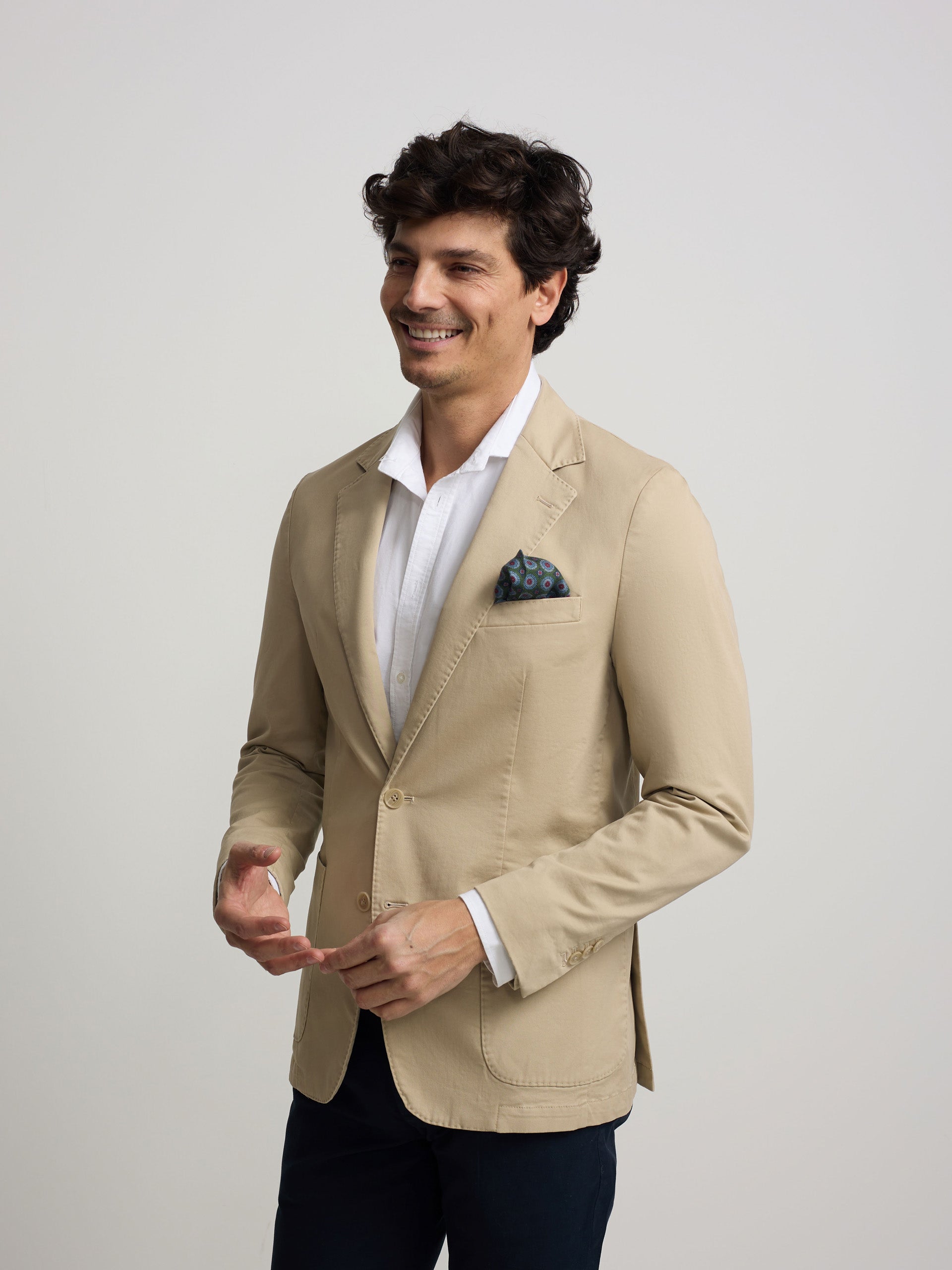 Veste décontractée beige