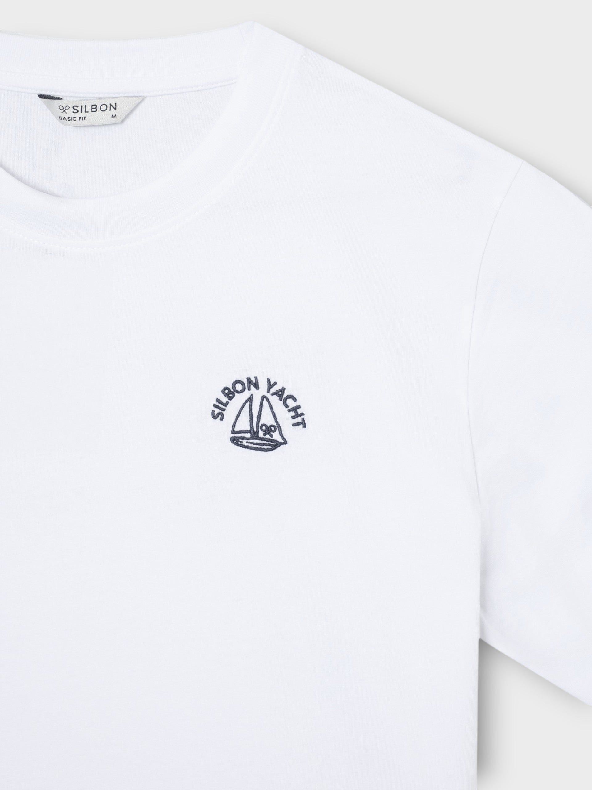 White Silbon Yacht T-shirt