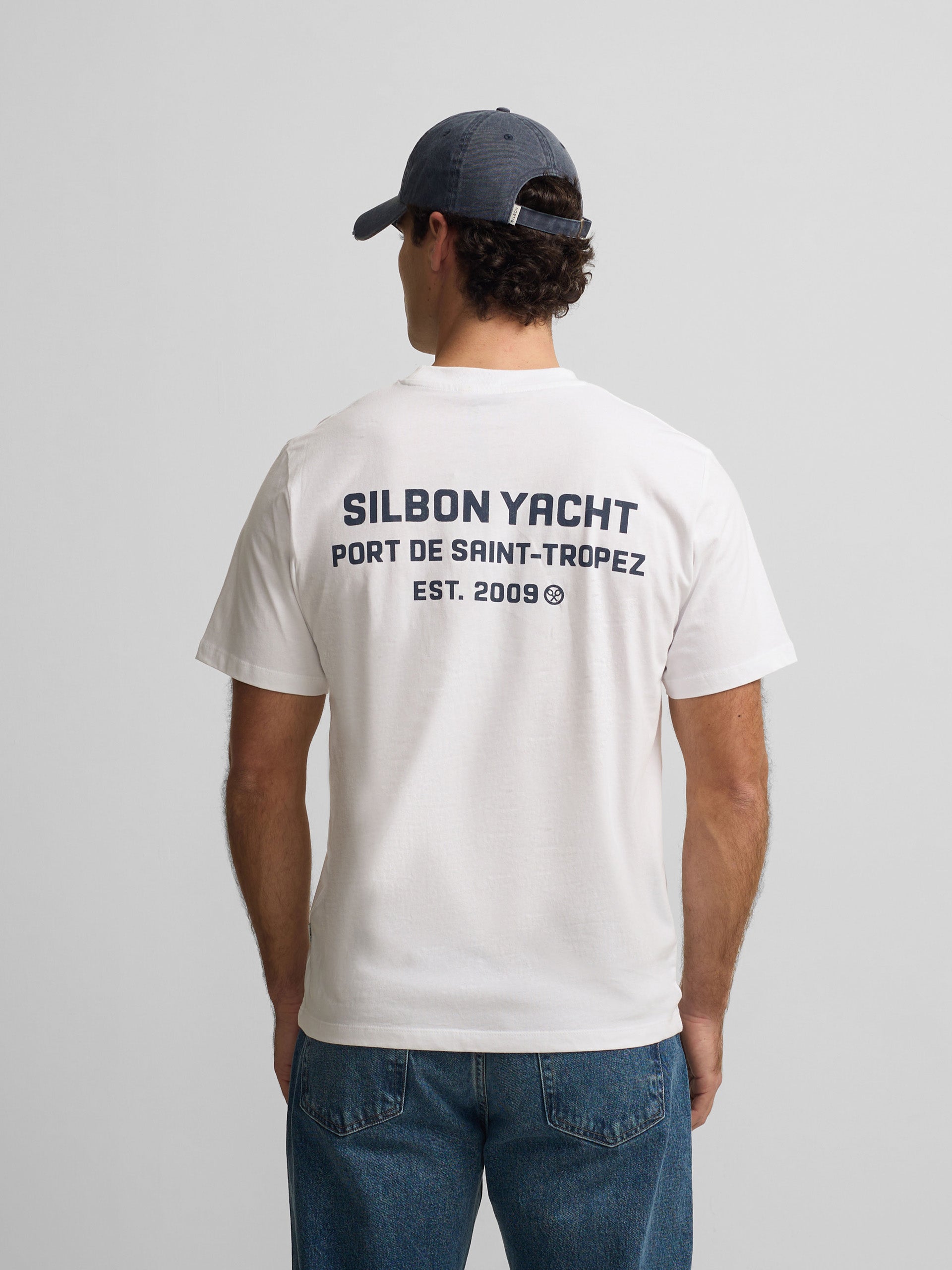 White Silbon Yacht T-shirt
