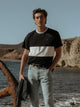 Camiseta raya horizontal cruise azul marino