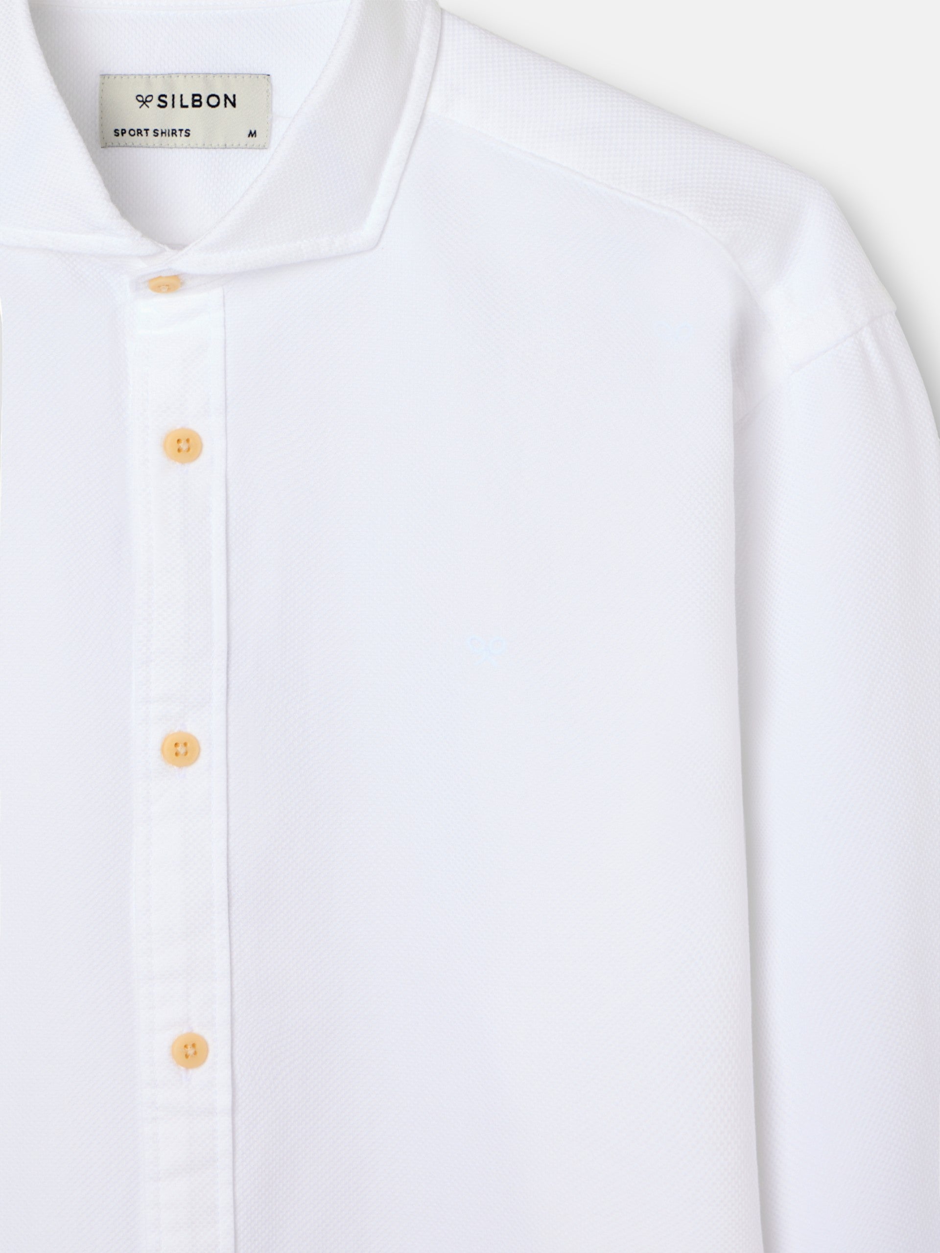 Camisa sport estrutura logo branco